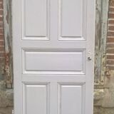 Moulded door with xix eme frame