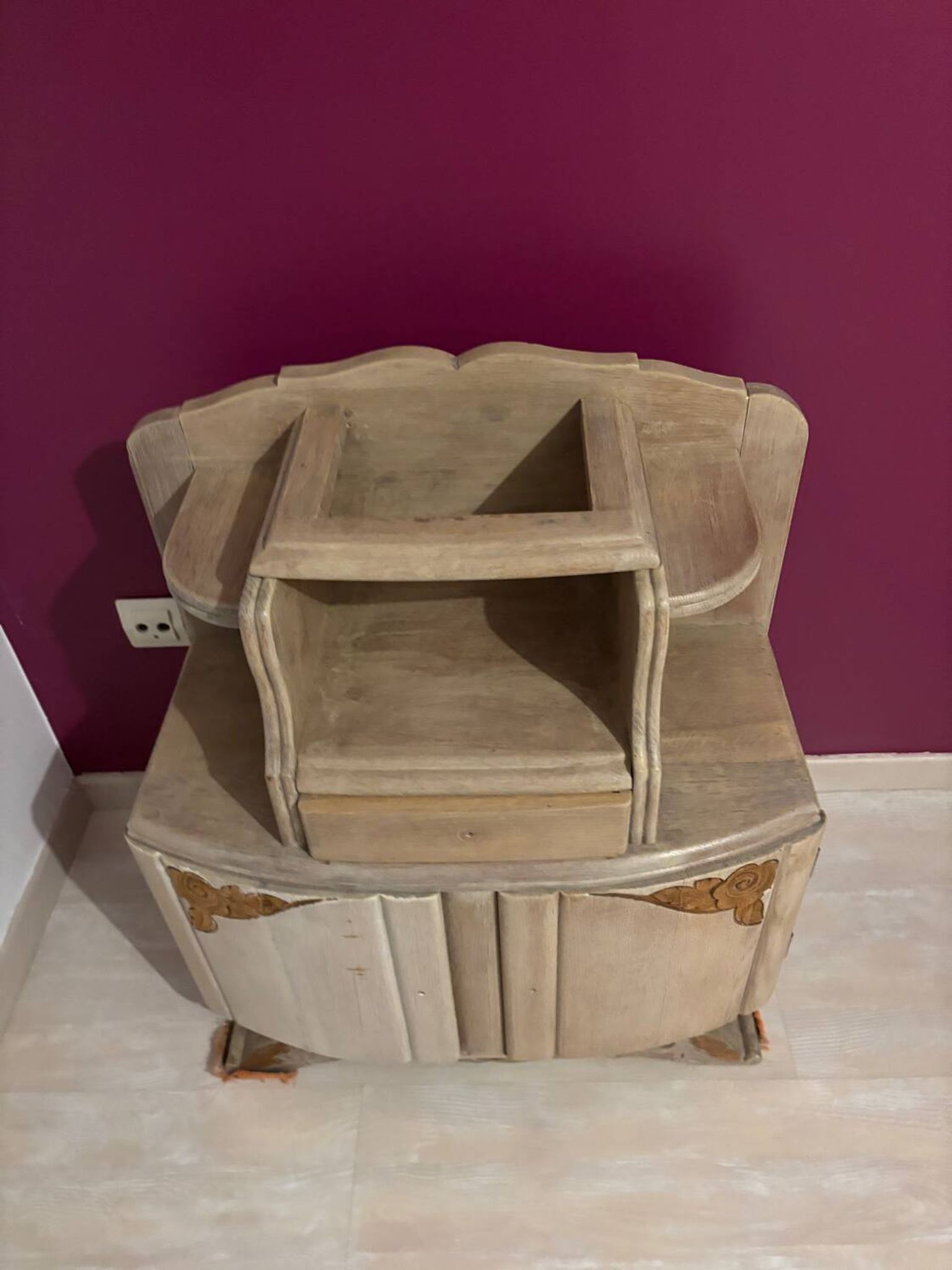 Art Deco bedside table