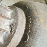 Old cast iron street lamp from France