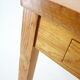 1960s oak danish minimalist writing desk