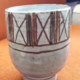 Vintage Vallauris vase by Jean Rivier