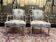 Pair of Louis XV style cabriolet armchairs