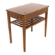 Table de chevet en acajou, Suède, 1950