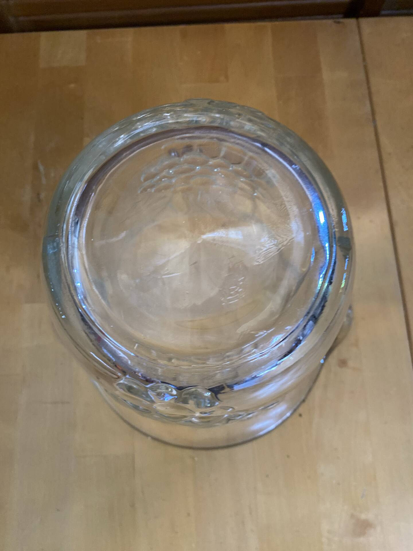 Champagne bucket chiller crescendo glass mould decor grape wine