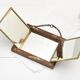 Antique Triptych Wall Mirror – Vintage 1940s Folding Dressing Table Mirror