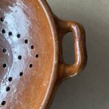 Glazed earthenware drainer