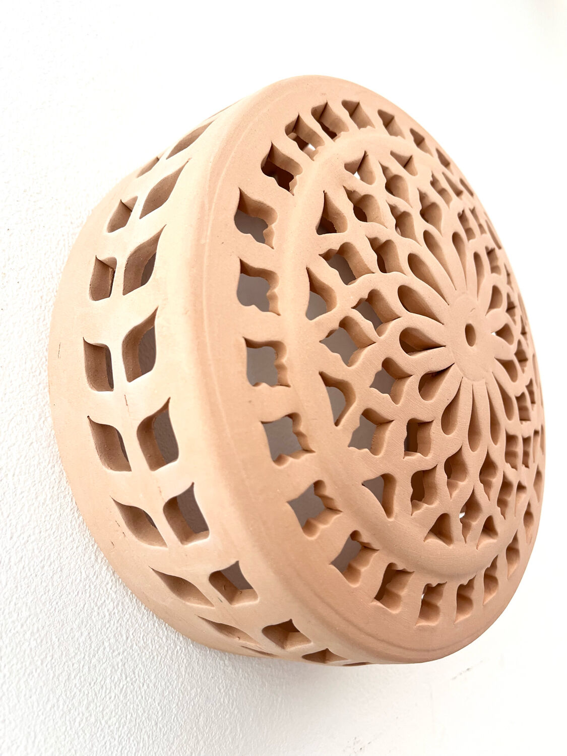 Terracotta wall light