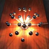 German atomic table lamp from the mid-century space age by Cosack.