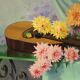 French signed painting still life from the 20th century
