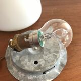 Opaline ceiling light 1970