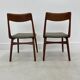 Teak Boomerang Dining Chairs by A.E.Christensen set of 2