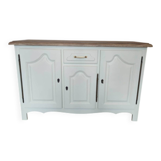 Restored solid wood sideboard