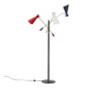 Original Italian 'Triennale' floor lamp attributed to Stilnovo
