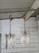 Chandeliers Murano Crystal ceiling lamps from the 70