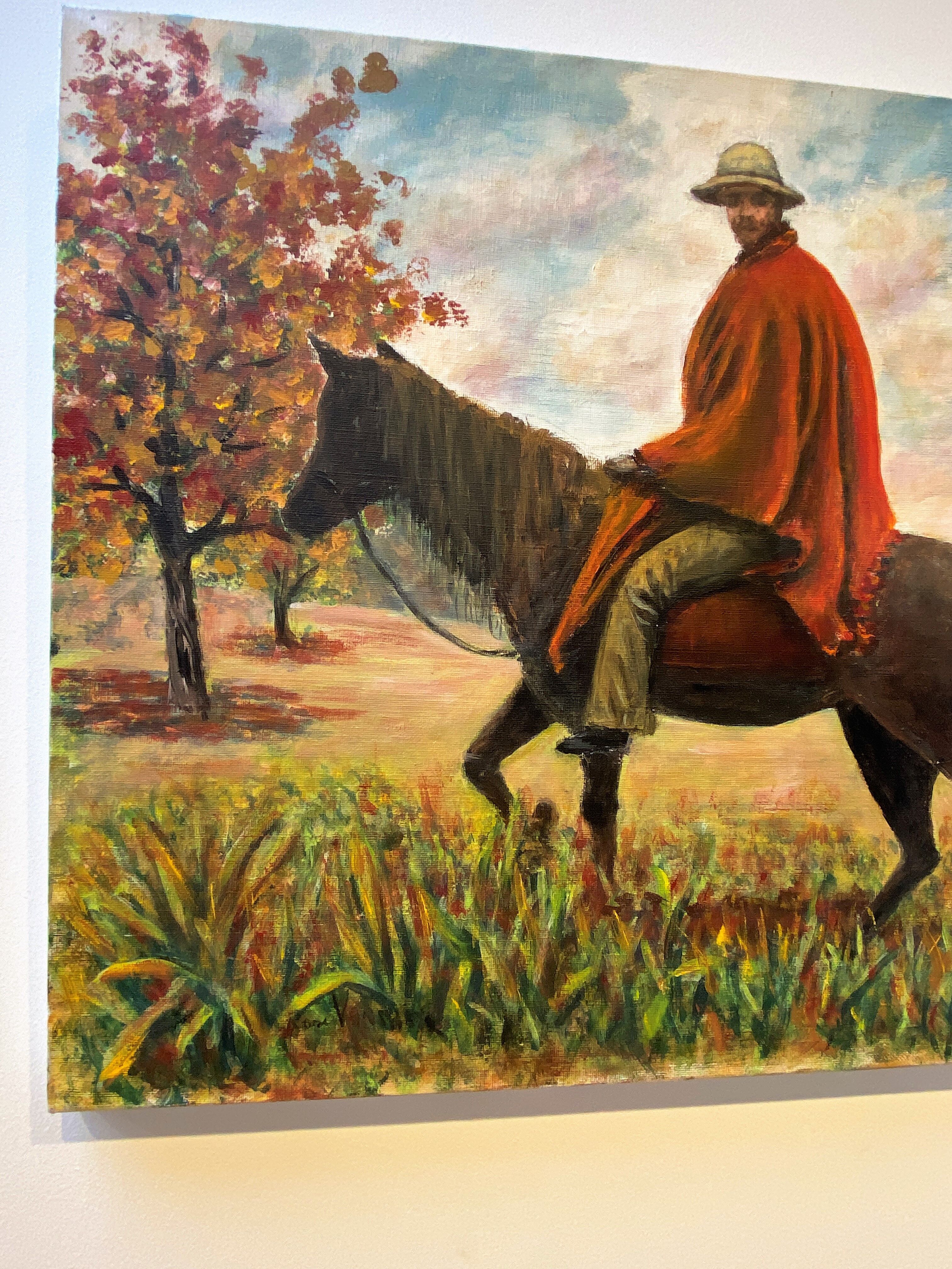 Painting on canvas Gardian