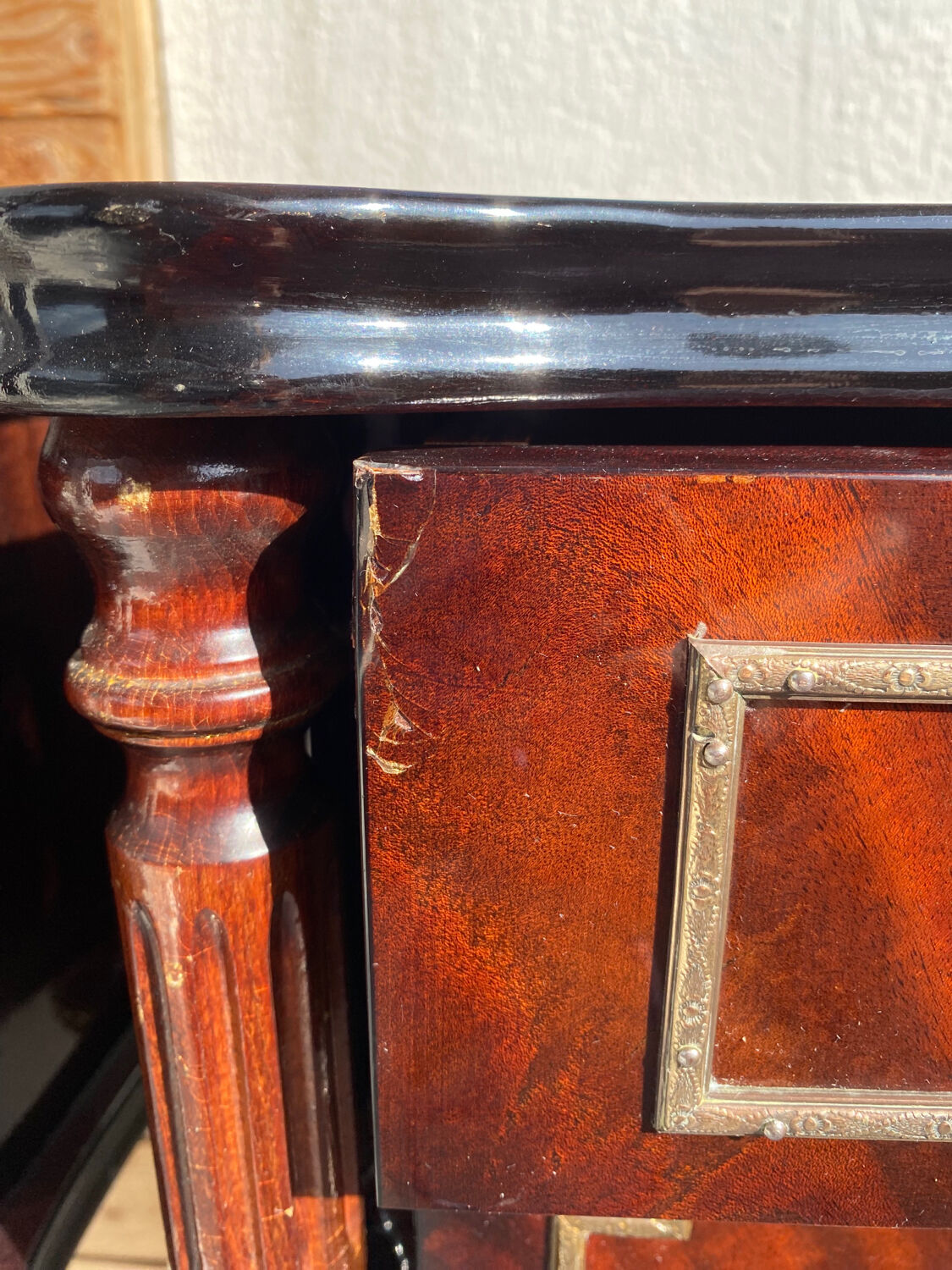 Pair of Louis XVI bedside tables