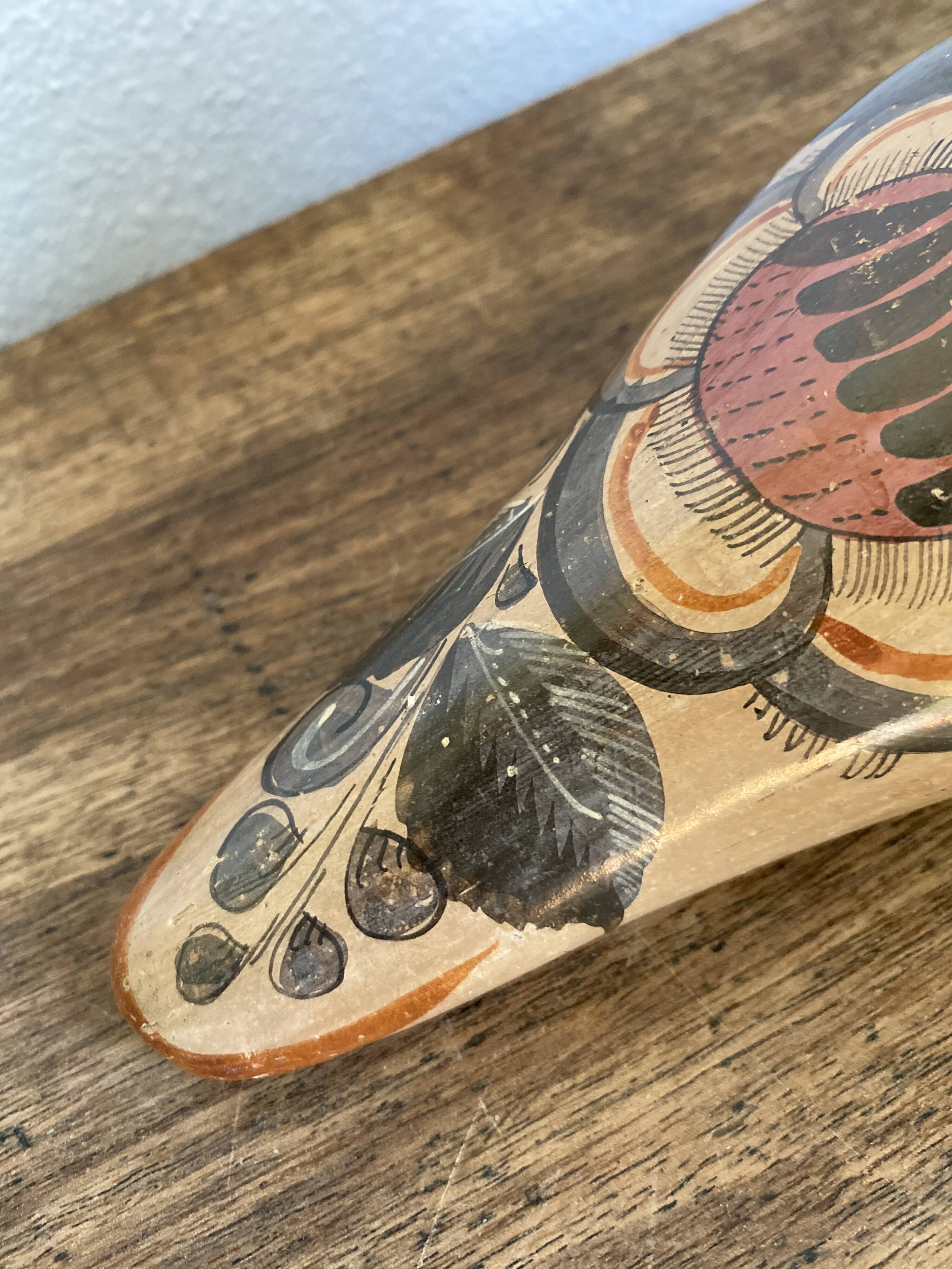 Tonala bird trio, Mexican ceramic