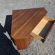 Scandinavian corner unit in teak from the 1960s.