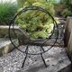 Black wrought iron plant holder 60
