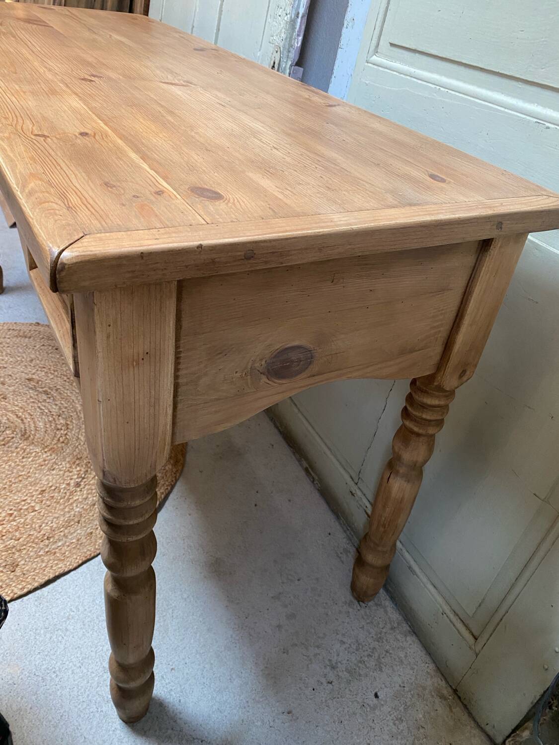 Old desk - natural patina - authentic charm