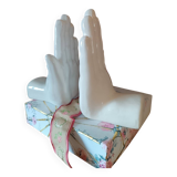 Ceramic bookends