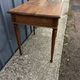 small Directoire desk in solid walnut