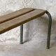 Vintage school bench