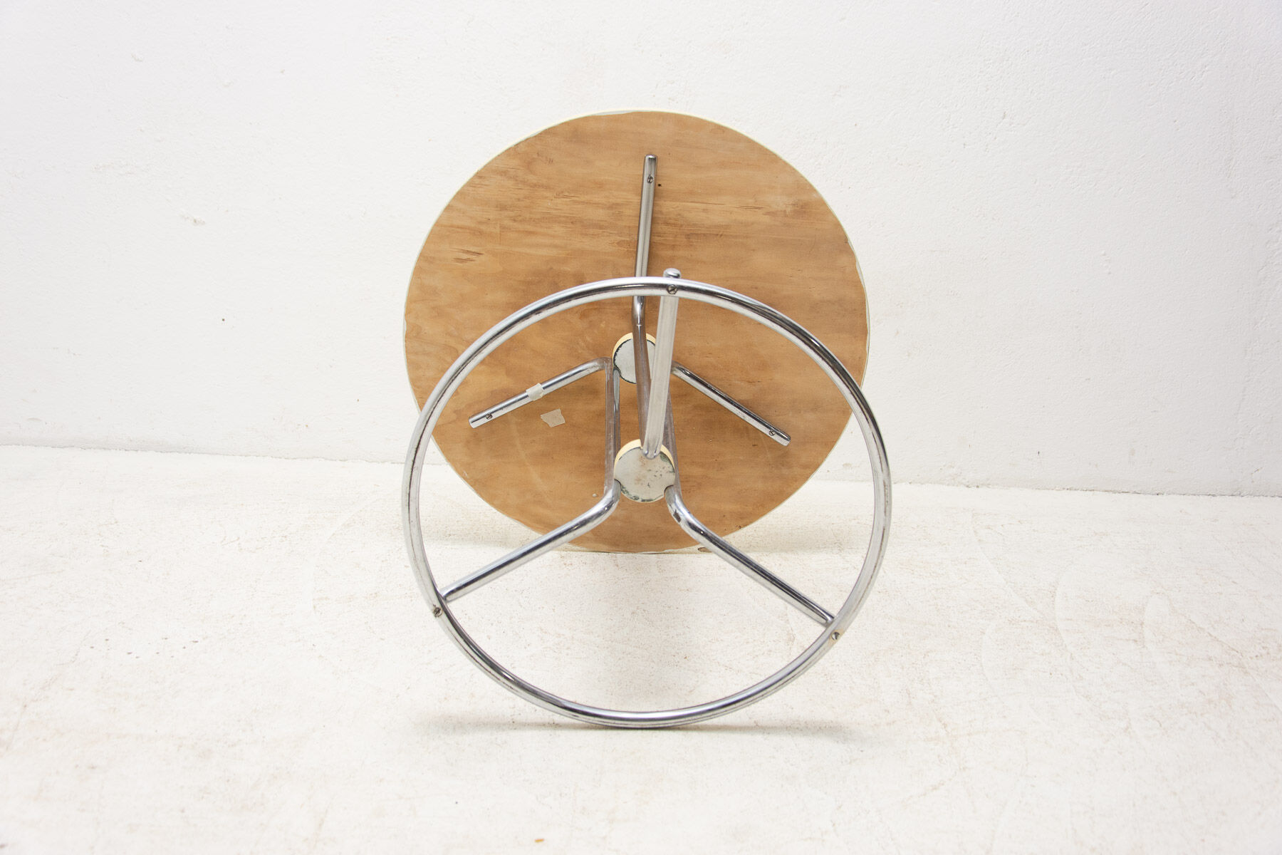 Table basse Bauhaus, années 1930, Tchécoslovaquie