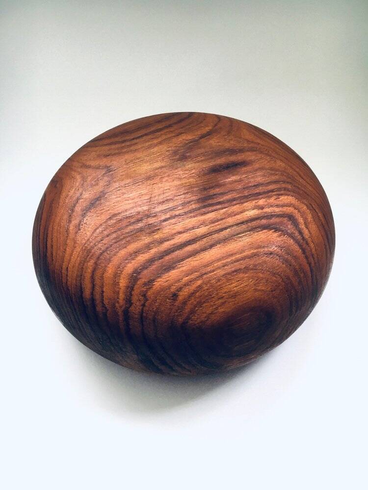 Mid-Century Scandinavian Round Teak Bowl Set, Denmark, 1960s, Set of 2