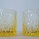 Two whiskey or orangeade glasses