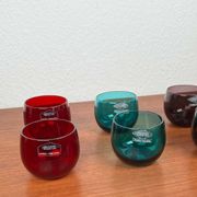 Mid-Century Modern Drinking Glasses from Nuutajärvi Notsjö, Finland, 1960s, Set of 6