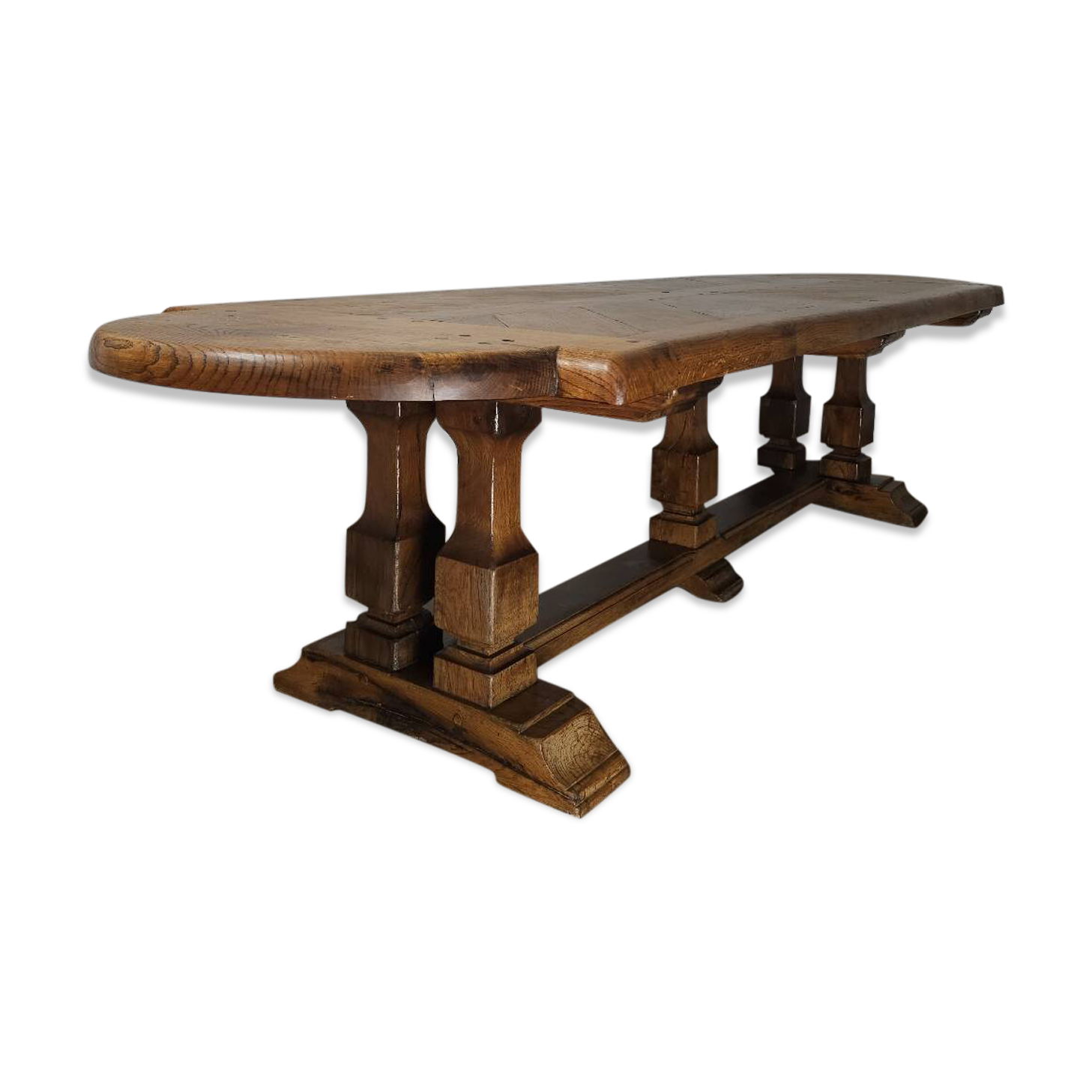Monastery table with character in solid oak
