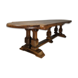 Monastery table with character in solid oak