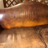 Ancien canapé anglais chesterfield