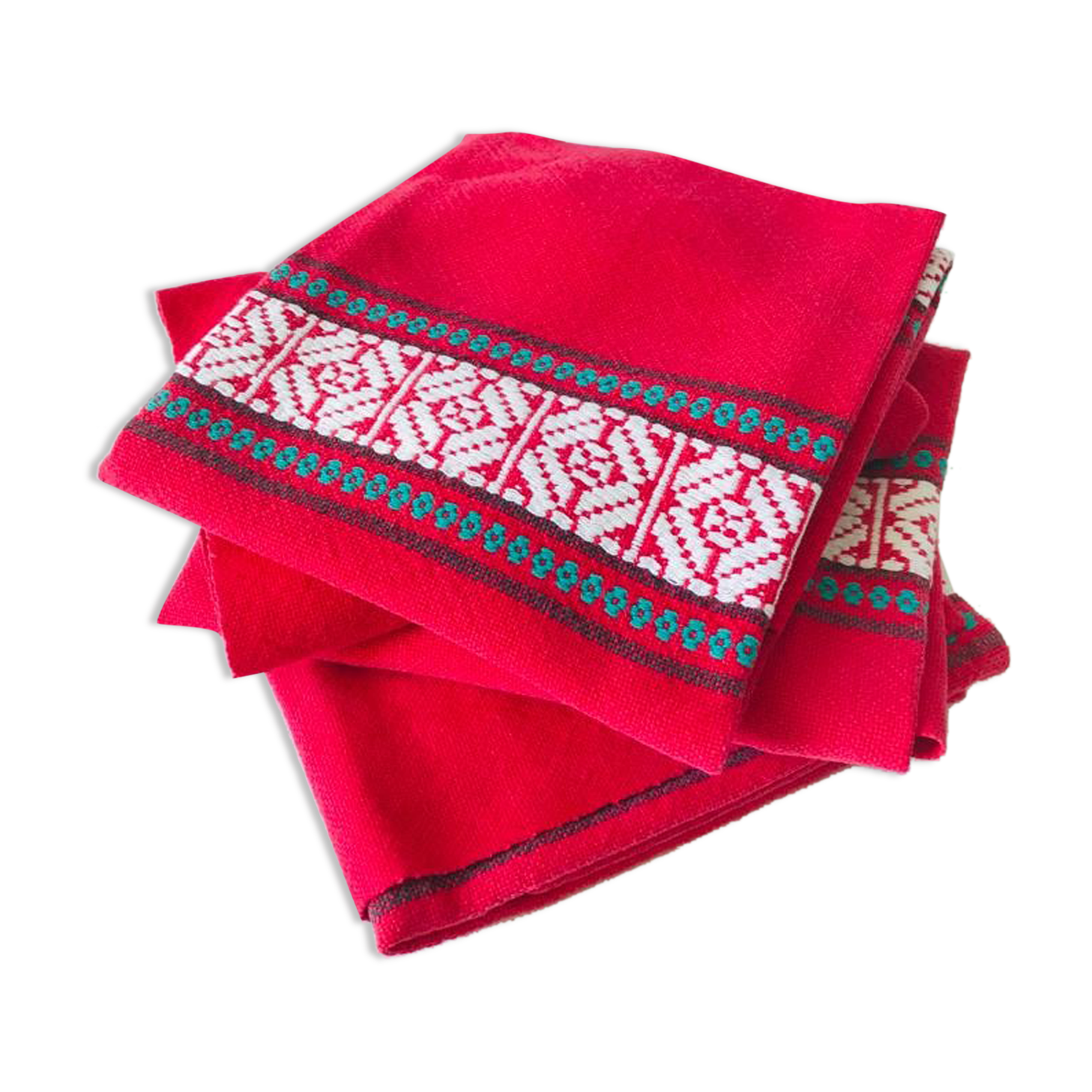 Set of 4 Basque towels