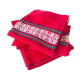 Lot de 4 serviettes basques