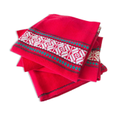 Lot de 4 serviettes basques