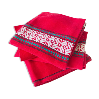 Set of 4 Basque towels