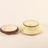 Art deco ceramic bonbonnière by BIHL Czechoslovakia, 1920s.