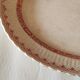 Serving dish Minton motif Cances - Antique ceramics - Iron earth