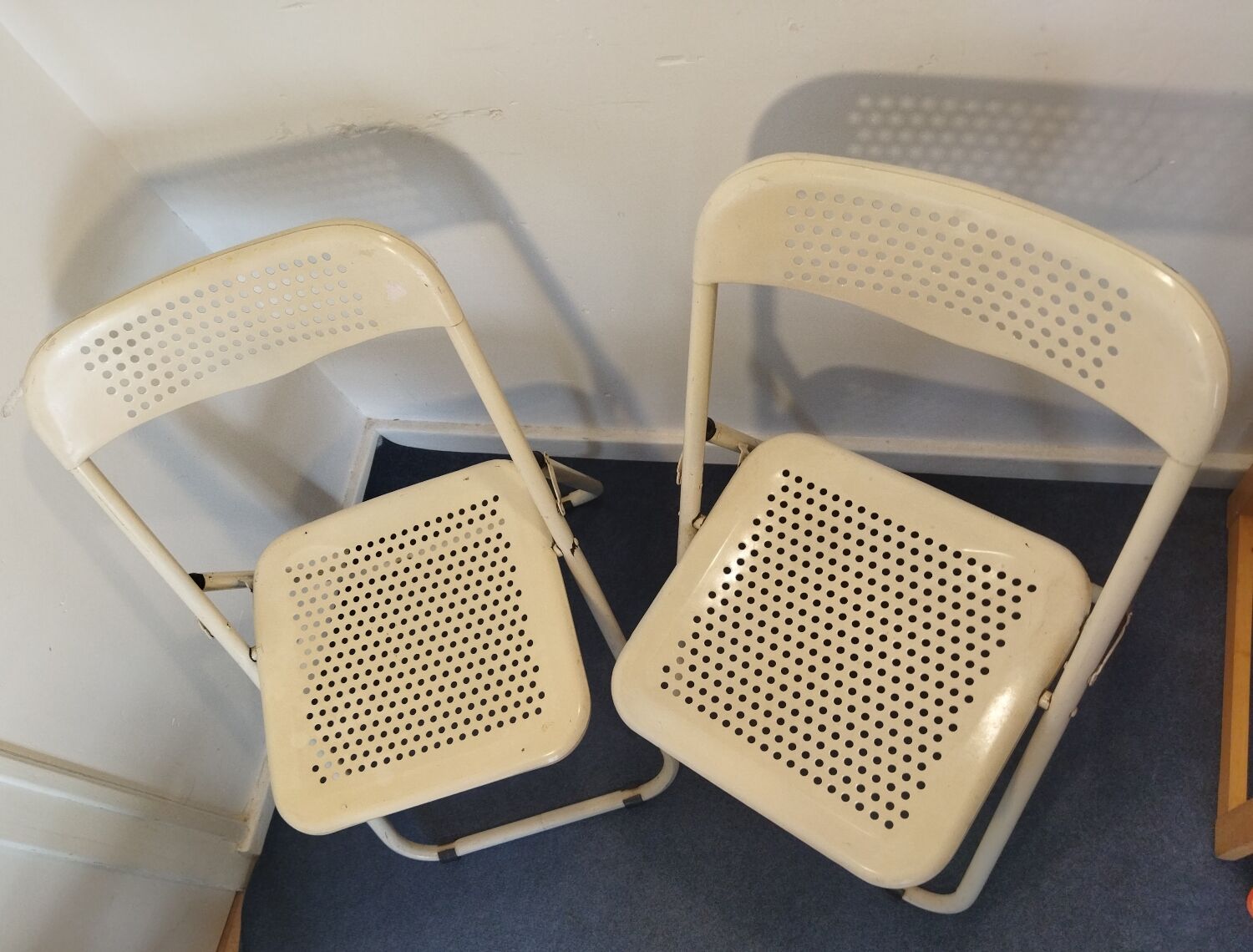Vintage folding chairs