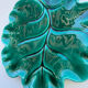 Green plate Verceram 1950s