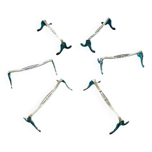 6 porte-couteaux christofle