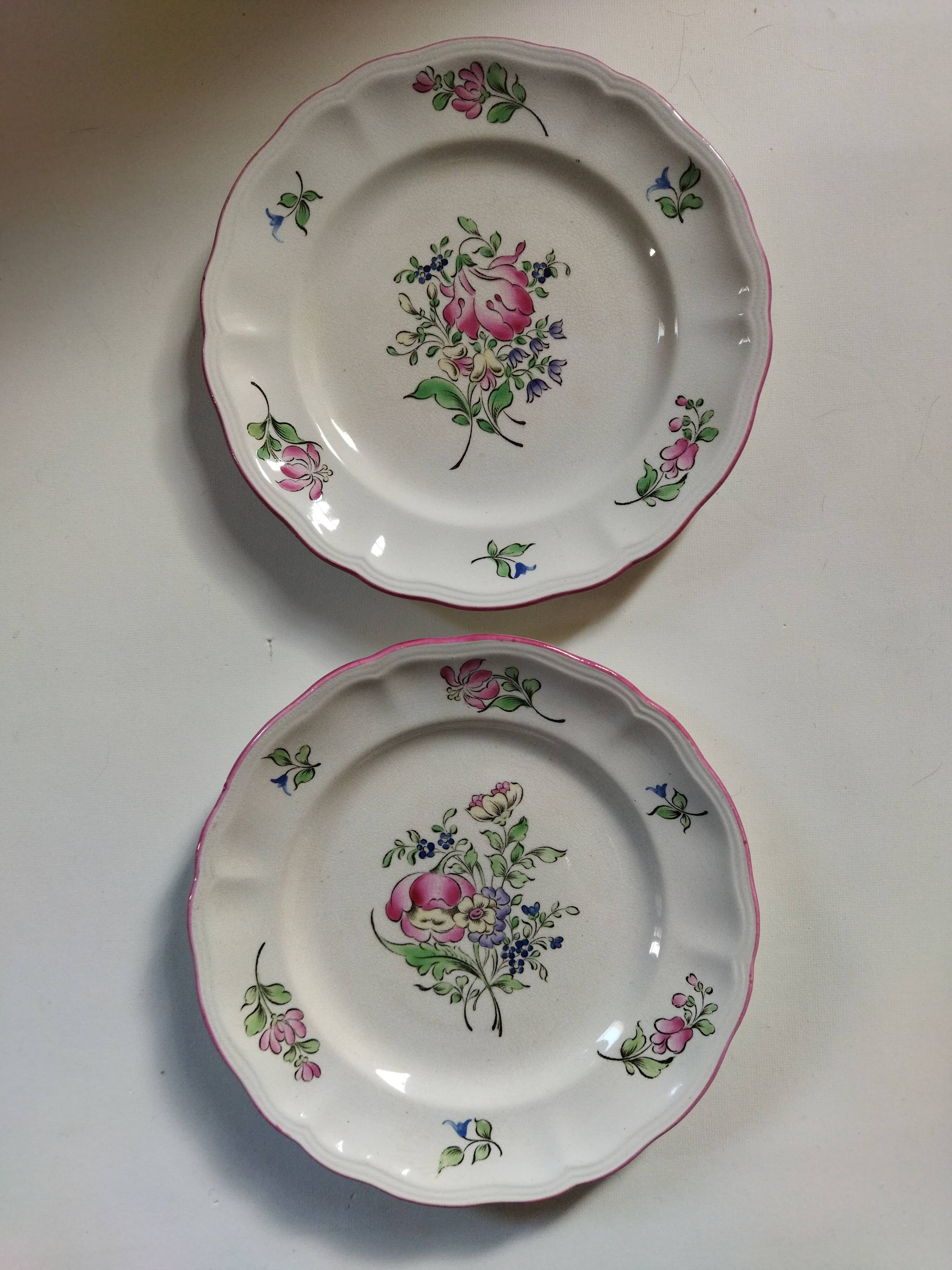 K&G Lunéville dessert plates