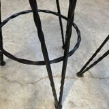 Set of 3 70s Bar Stools
