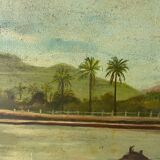 Oil painting on wood 1927