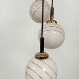 Vintage cascade '70's regency' golden pendant