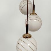 Vintage cascade '70's regency' golden pendant