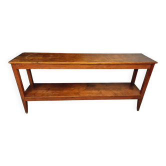 Old side table drapery table work table kitchen island 43x200 cm