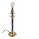English table lamp base in brass - mid 20th century